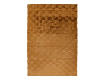 Soul Soft - Fluffy Vloerkleed - 3D Effect, Hoogpolig, 100% Polyester, Super Soft Touch - Geel Goud