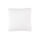 Plush Soft Kussen - 3D Effect, Hoogpolig, 100% Polyester, Super Soft Touch - Creme