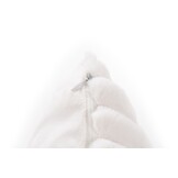 Plush Soft Kussen - 3D Effect, Hoogpolig, 100% Polyester, Super Soft Touch - Creme