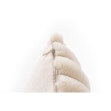 Plush Soft Kussen - 3D Effect, Hoogpolig, 100% Polyester, Super Soft Touch - Beige