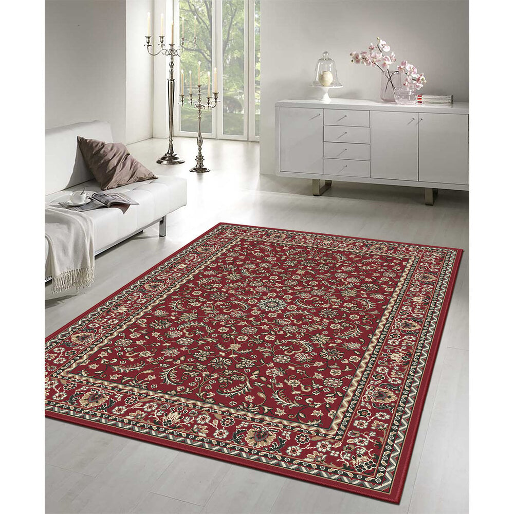 Vintage Vloerkleed Anthea - Rood/Blauw | Dekbed Discounter