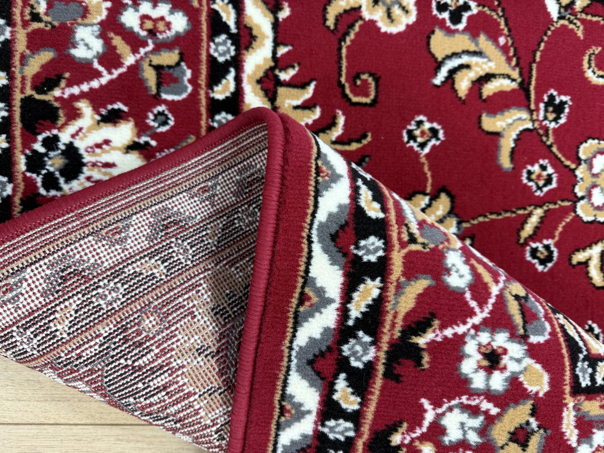 Klassiek Rood Oosters Vloerkleed – Nain Collectie - Traditioneel Vintage Tapijt