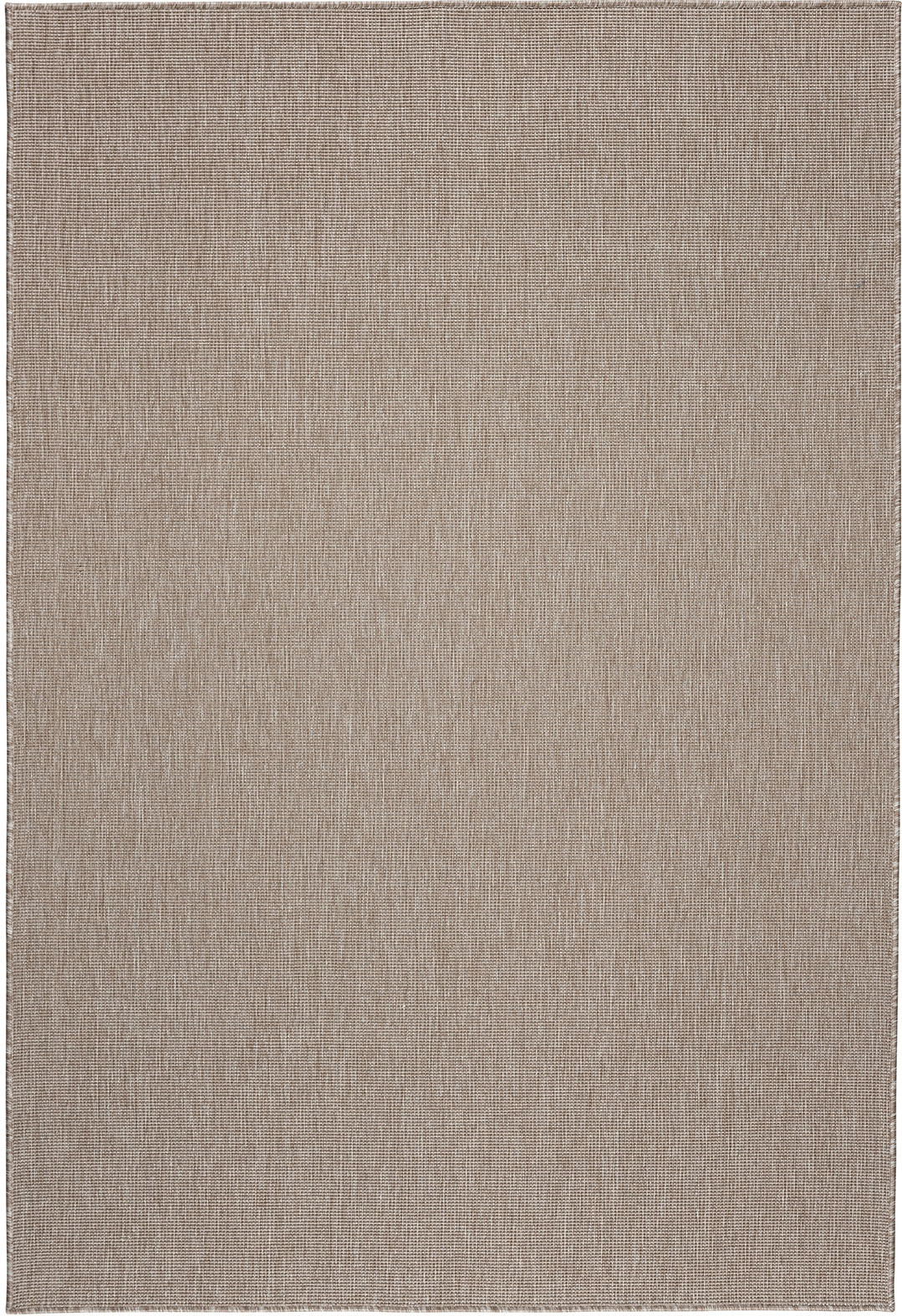 Brussels Uni Buitenkleed – Effen Indoor & Outdoor Vloerkleed – Tuinkleed, Balkonkleed – Linnen Beige