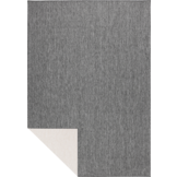 Brussels Uni Buitenkleed – Effen Indoor & Outdoor Vloerkleed – Tuinkleed, Balkonkleed – Zilver Grijs