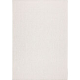 Brussels Uni Buitenkleed – Effen Indoor & Outdoor Vloerkleed – Tuinkleed, Balkonkleed – Creme Wit