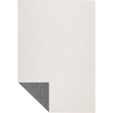 Brussels Uni Buitenkleed – Effen Indoor & Outdoor Vloerkleed – Tuinkleed, Balkonkleed – Creme Wit