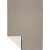 Brussels Uni Buitenkleed – Vierkant - Effen Indoor & Outdoor Vloerkleed – Tuinkleed, Balkonkleed – Linnen Beige