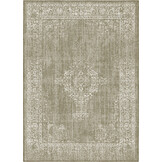 Brussels Vintage Buitenkleed – Vierkant - Indoor & Outdoor Vloerkleed – Tuinkleed, Balkonkleed – Linnen Beige