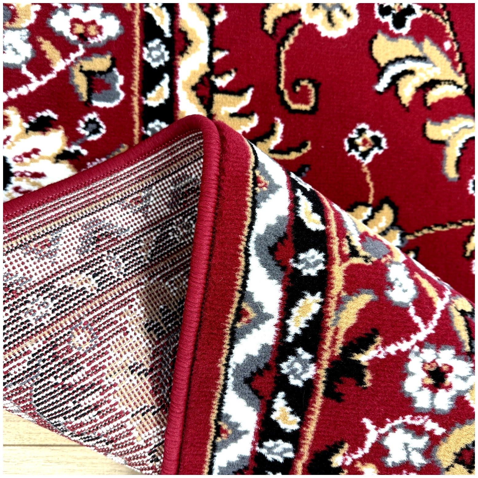Klassiek Rood Oosters Vloerkleed – Nain Collectie - Traditioneel Vintage Tapijt