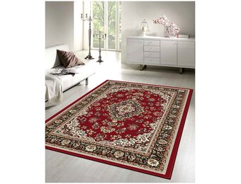 Klassiek Rood Oosters Vloerkleed – Nain Medaillon Collectie - Traditioneel Vintage Tapijt