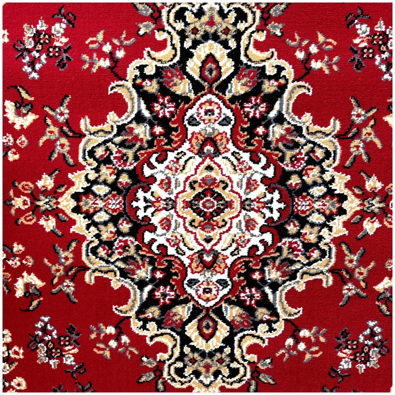 Klassiek Rood Oosters Vloerkleed – Nain Medaillon Collectie - Traditioneel Vintage Tapijt