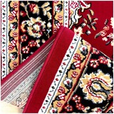 Klassiek Rood Oosters Vloerkleed – Nain Medaillon Collectie - Traditioneel Vintage Tapijt