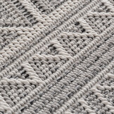 Desert Style Buitenkleed – Outdoor Vloerkleed, Boho Look, Weer- & UV-bestendig - Grijs