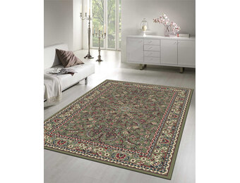 Nain Klassiek - Laagpolig Oosters Vloerkleed - Vintage Tapijt - Groen
