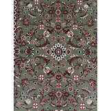 Nain Klassiek - Laagpolig Oosters Vloerkleed - Vintage Tapijt - Groen