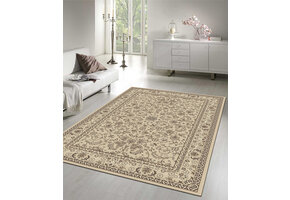 Nain Klassiek - Laagpolig Oosters Vloerkleed - Vintage Tapijt - Creme Beige