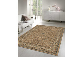 Nain Klassiek - Laagpolig Oosters Vloerkleed - Vintage Tapijt - Beige