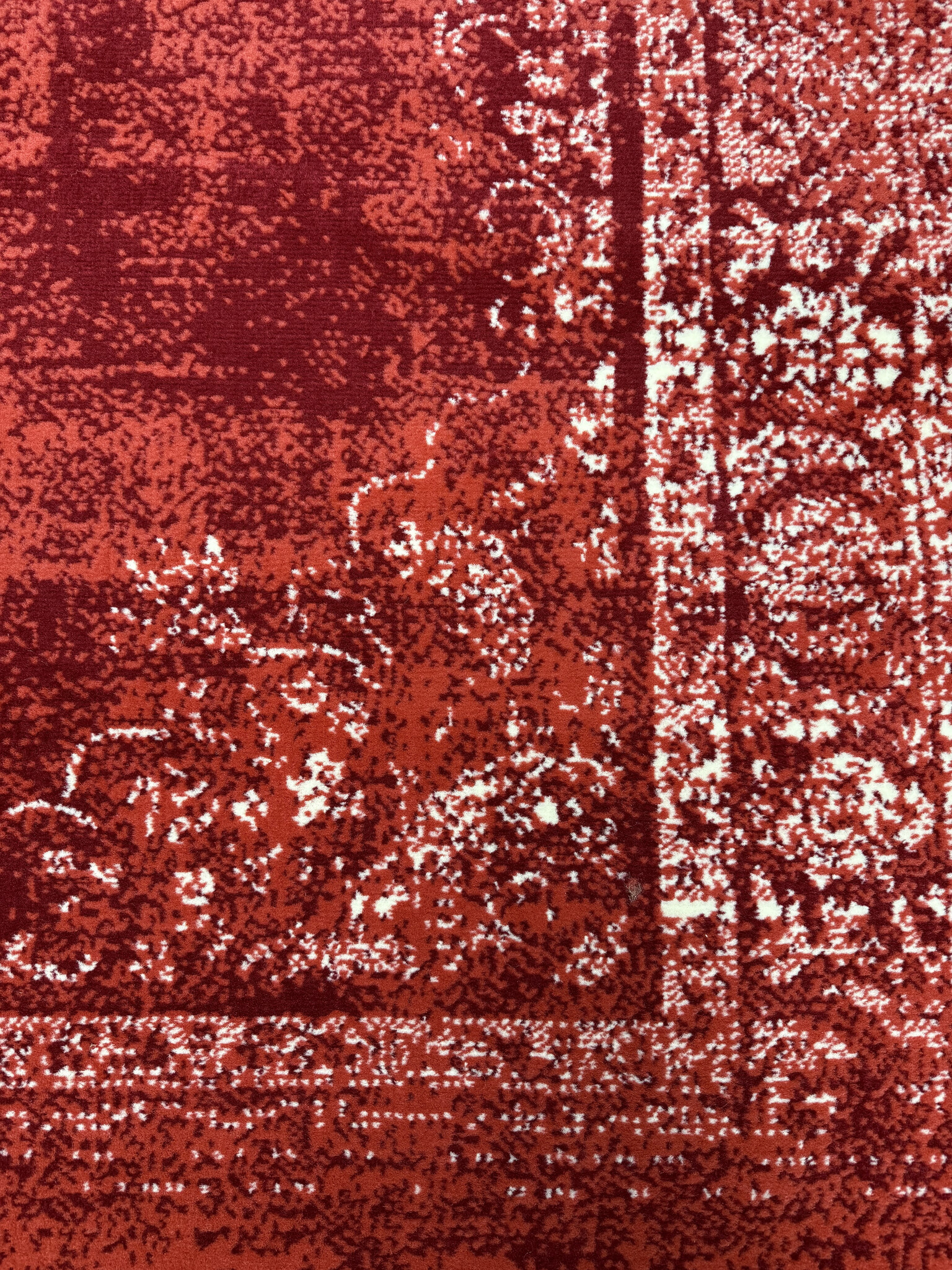 Istanbul Vintage - Laagpolig Vloerkleed - Retro Tapijt - Rood