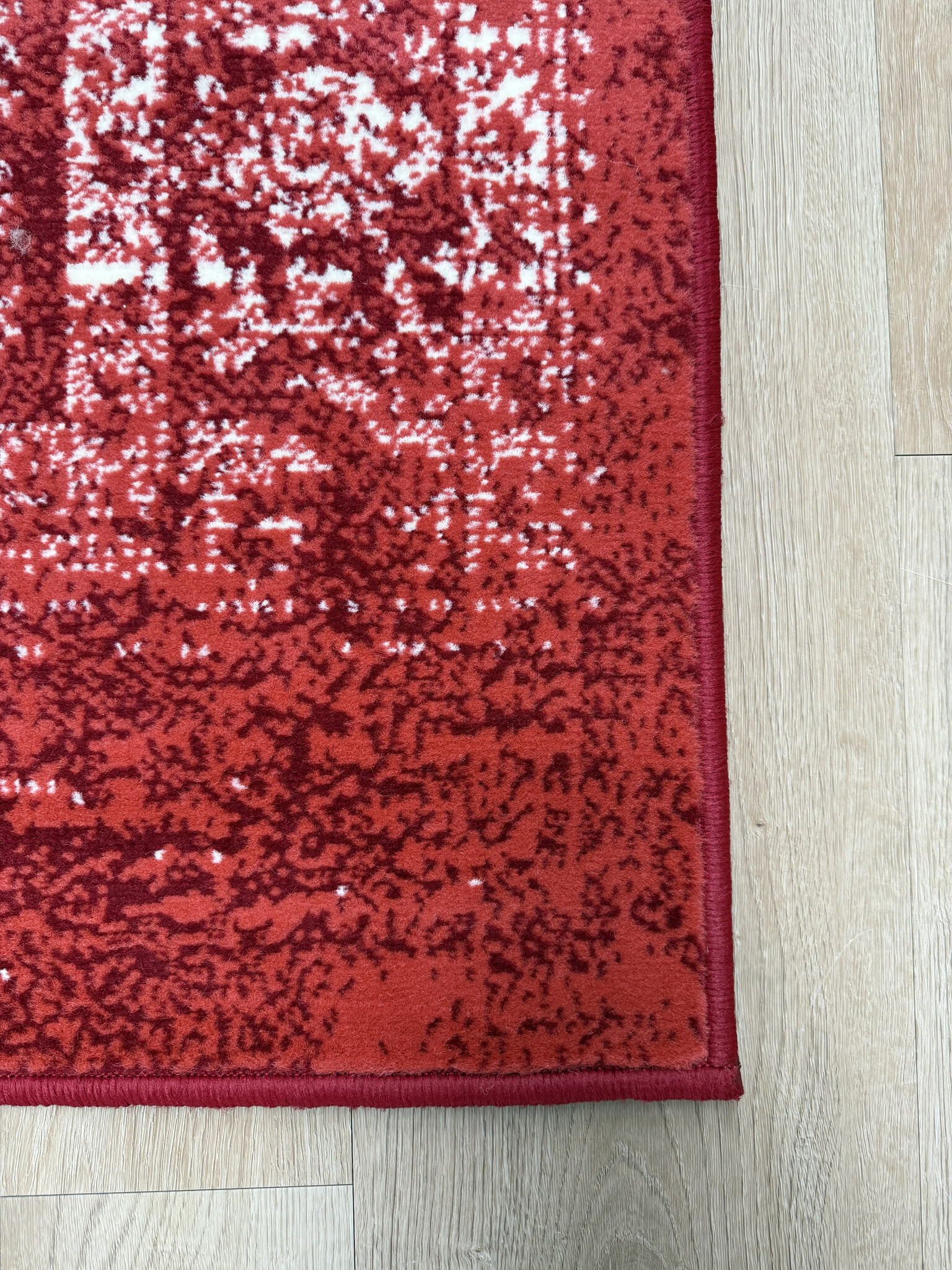 Istanbul Vintage - Laagpolig Vloerkleed - Retro Tapijt - Rood