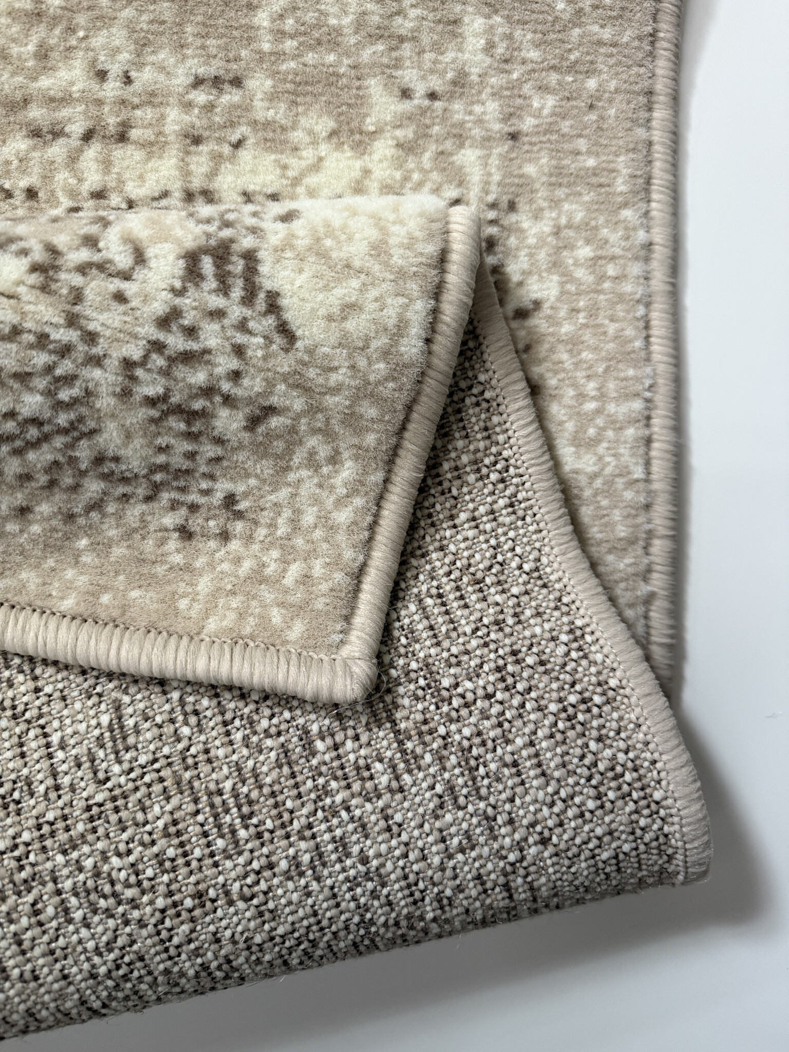 Istanbul Vintage - Laagpolig Vloerkleed - Retro Tapijt - Creme