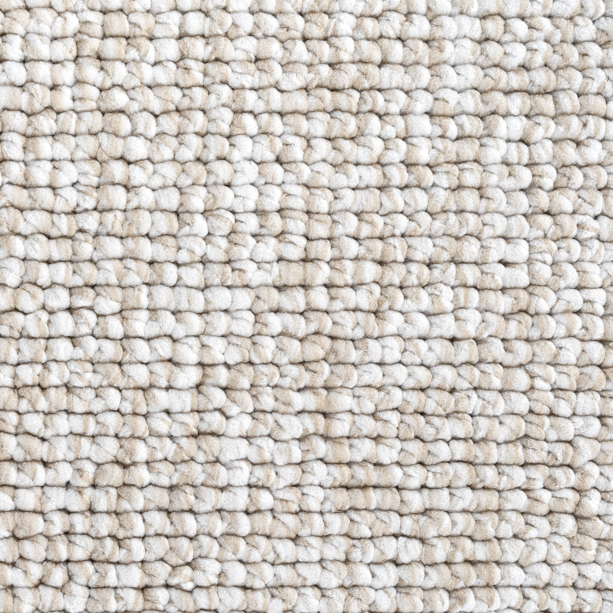 Plus Geweven Design - Beige Creme