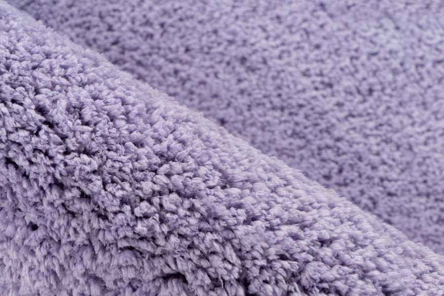 Outlet - Dream Vloerkleed - Hoogpolig Tapijt - Soft - Effen - Paars