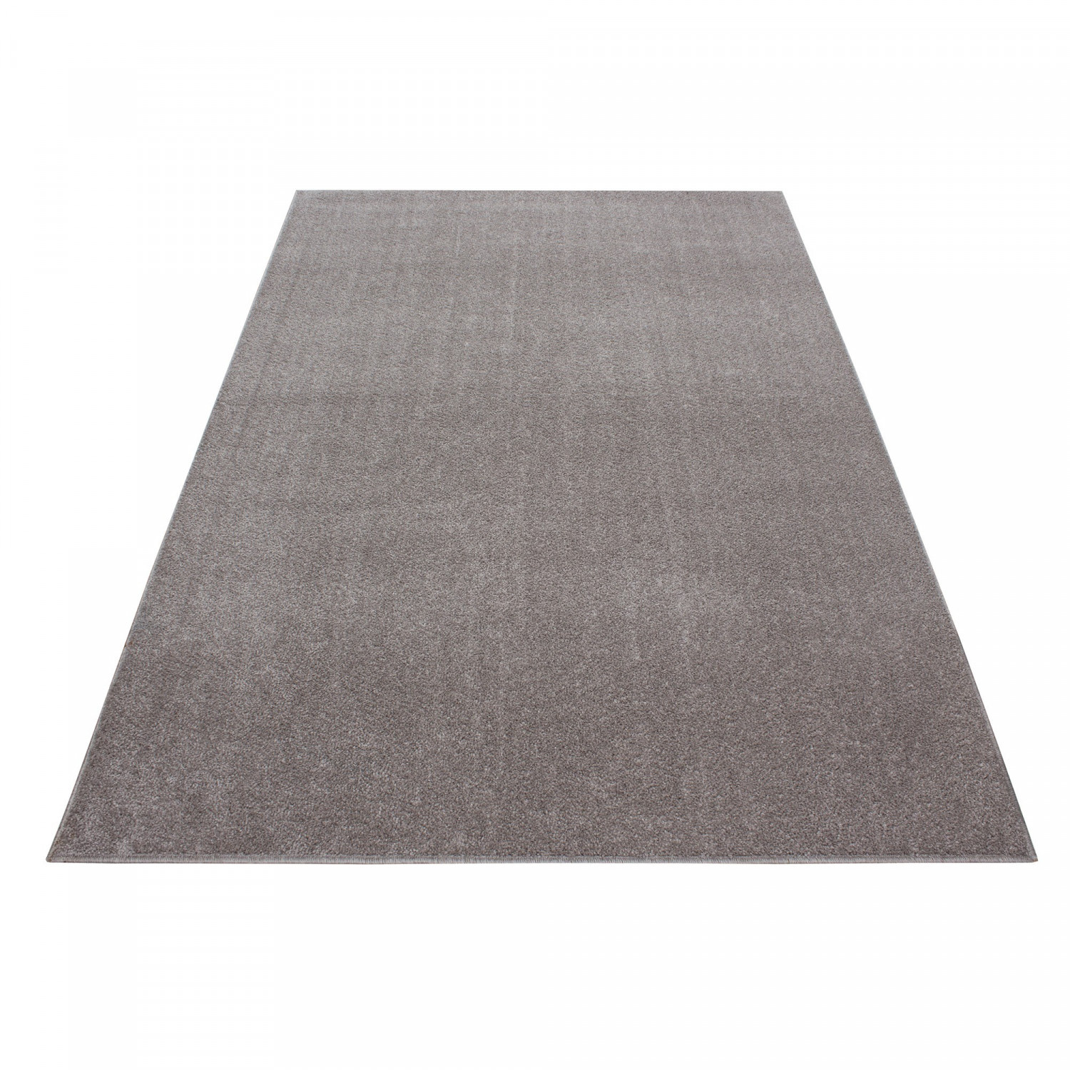 Outlet - Basics Effen Vloerkleed Beige Laagpolig