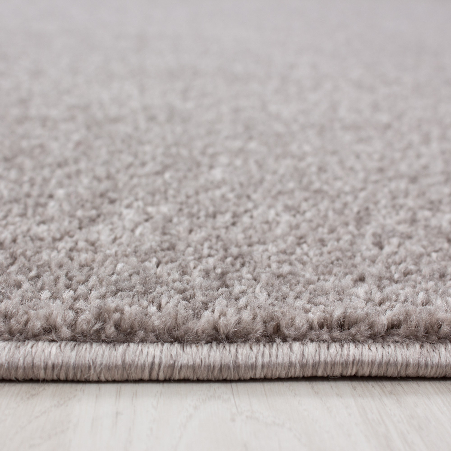 Outlet - Basics Effen Vloerkleed Beige Laagpolig