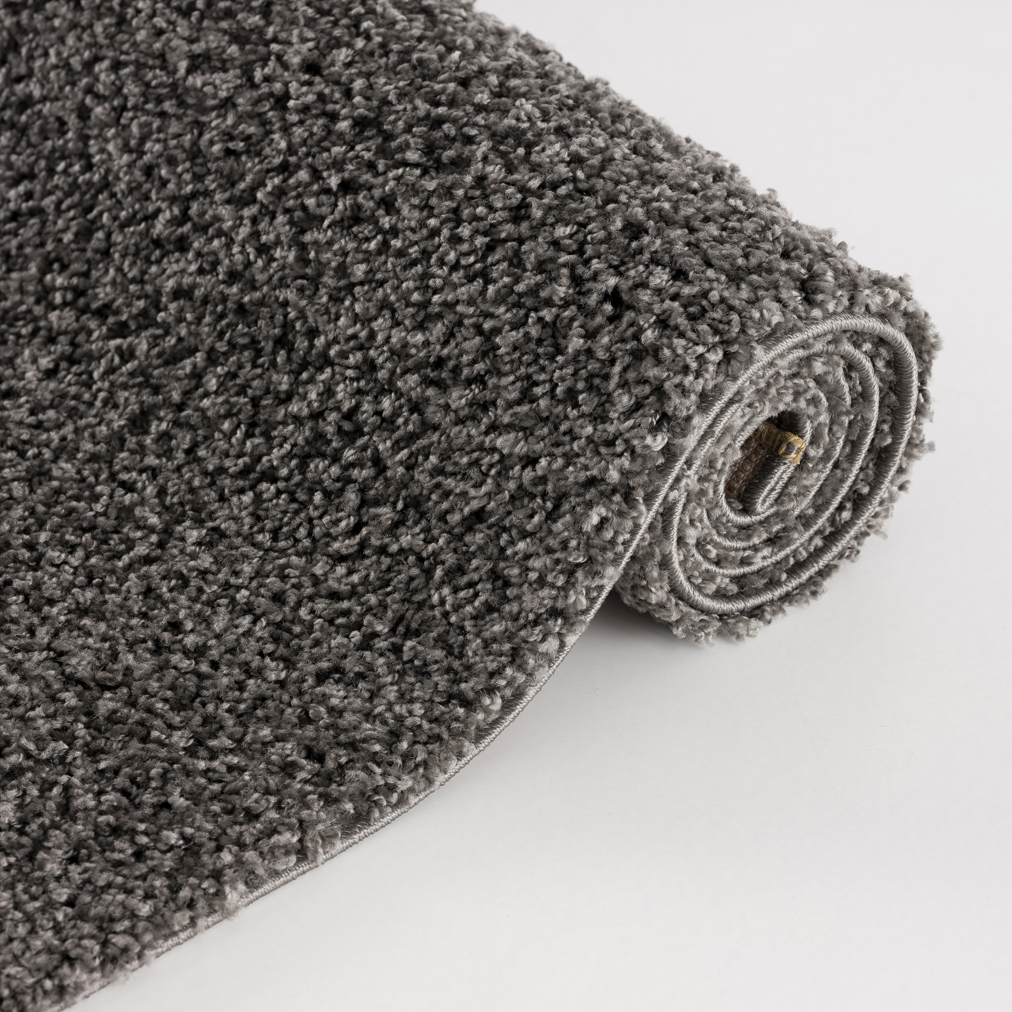 Outlet - Shaggy Vloerkleed Grijs Hoogpolig - 120x170 CM