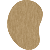 Brussels Uni Buitenkleed – Organisch - Effen Indoor & Outdoor Vloerkleed – Tuinkleed, Balkonkleed – Jute Beige