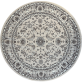 Nain Klassiek - Rond - Laagpolig Oosters Vloerkleed - Vintage Tapijt - Creme