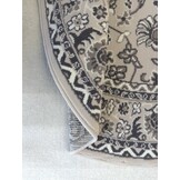 Nain Klassiek - Rond - Laagpolig Oosters Vloerkleed - Vintage Tapijt - Creme