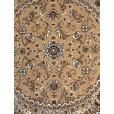 Nain Klassiek - Rond - Laagpolig Oosters Vloerkleed - Vintage Tapijt - Beige