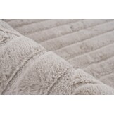 Comfort Japandi - Fluffy Vloerkleed - Taupe - Effen - 3D Effect & Soft Touch