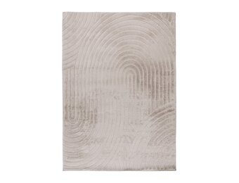 Comfort Japandi - Fluffy Vloerkleed - Taupe - Effen - 3D Effect & Soft Touch