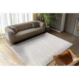 Comfort Japandi - Fluffy Vloerkleed - Creme - Effen - 3D Effect & Soft Touch