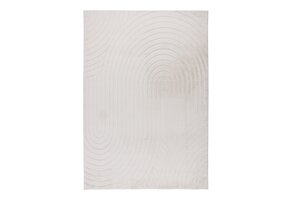 Comfort Japandi - Fluffy Vloerkleed - Creme - Effen - 3D Effect & Soft Touch