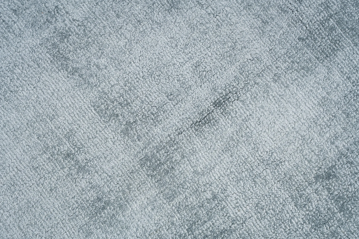 Outlet - Milan Königlich Viscose Vloerkleed Rond Laagpolig Blauw