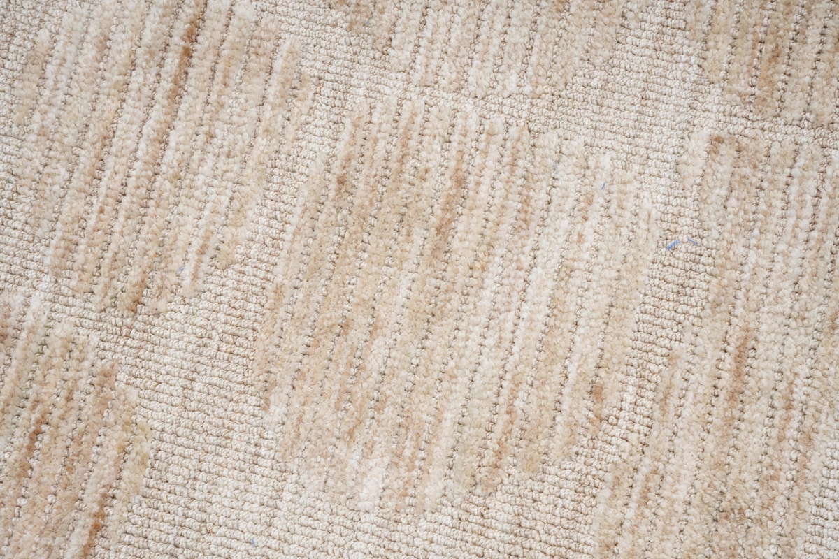 Outlet - Atmore Spots Geweven Vloerkleed Laagpolig Beige