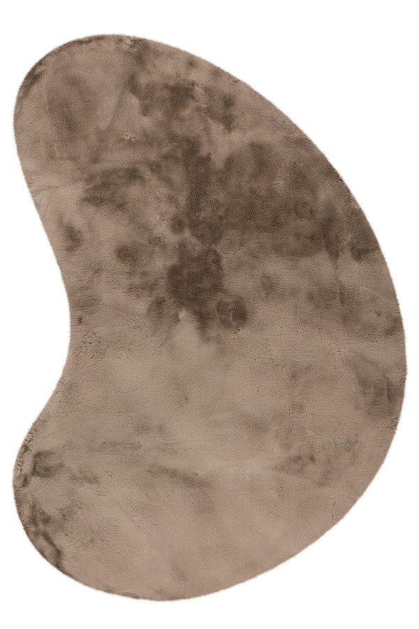 Heaven Soft Organisch Hoogpolig Fluffy Vloerkleed Taupe