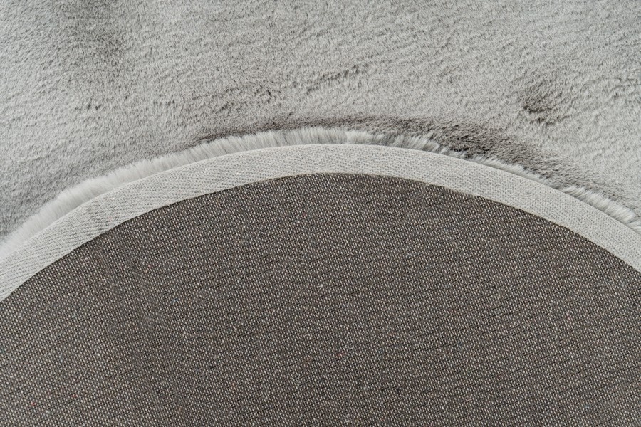 Heaven Soft Organisch - Fluffy Vloerkleed - Hoogpolig, 100% Polyester, Super Soft Touch - Zilver