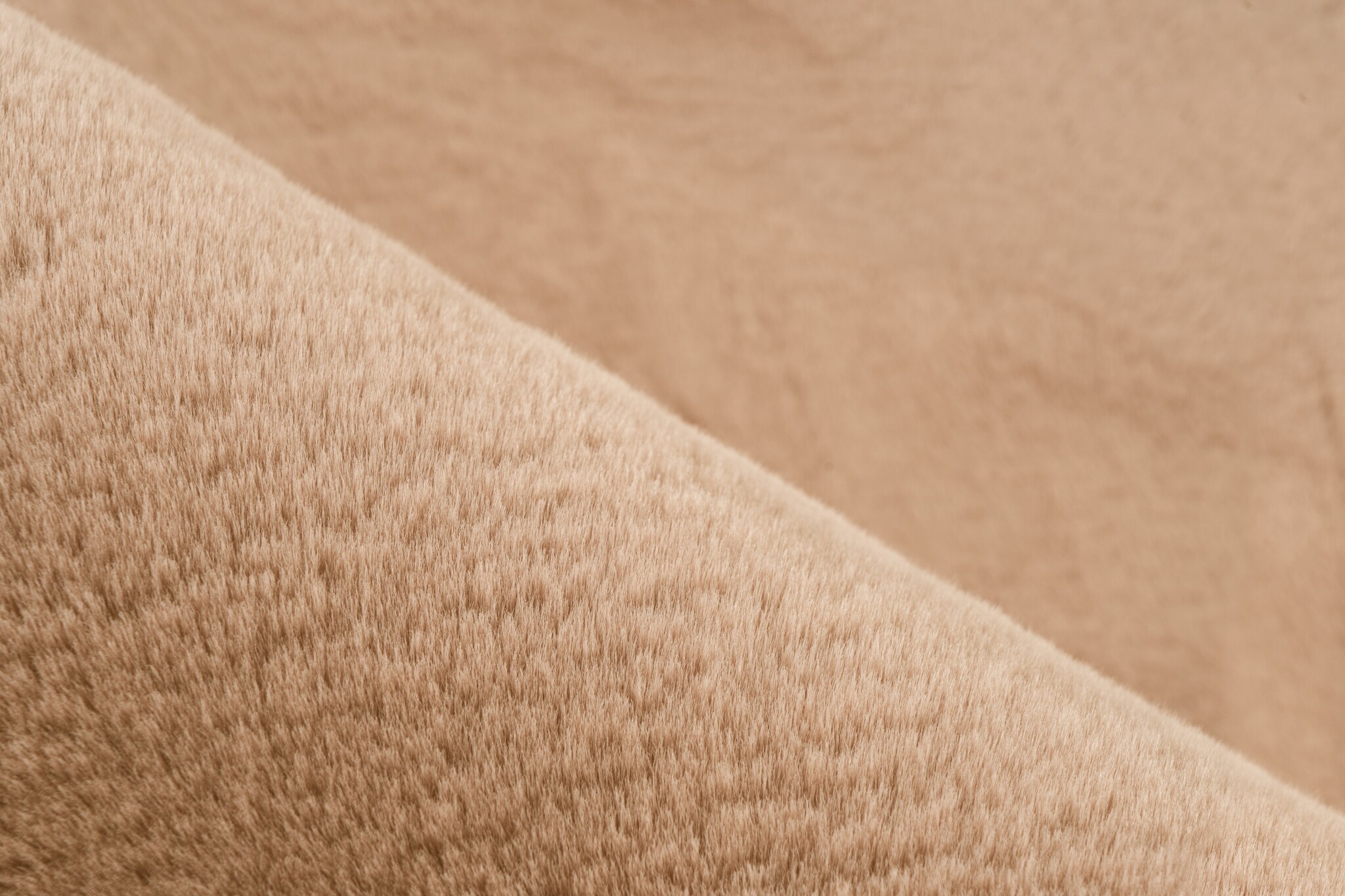 Heaven Soft Organisch - Fluffy Vloerkleed - Hoogpolig, 100% Polyester, Super Soft Touch - Perzik Oranje