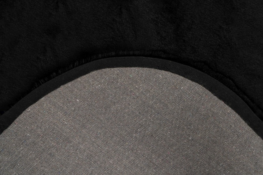 Heaven Soft Organisch - Fluffy Vloerkleed - Hoogpolig, 100% Polyester, Super Soft Touch - Zwart