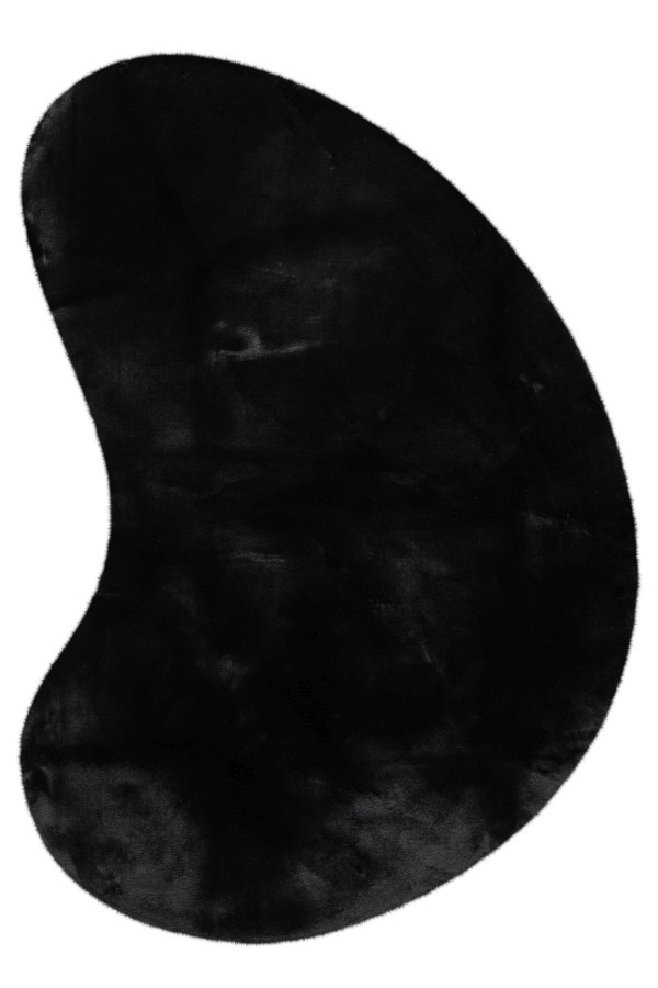 Heaven Soft Organisch - Fluffy Vloerkleed - Hoogpolig, 100% Polyester, Super Soft Touch - Zwart
