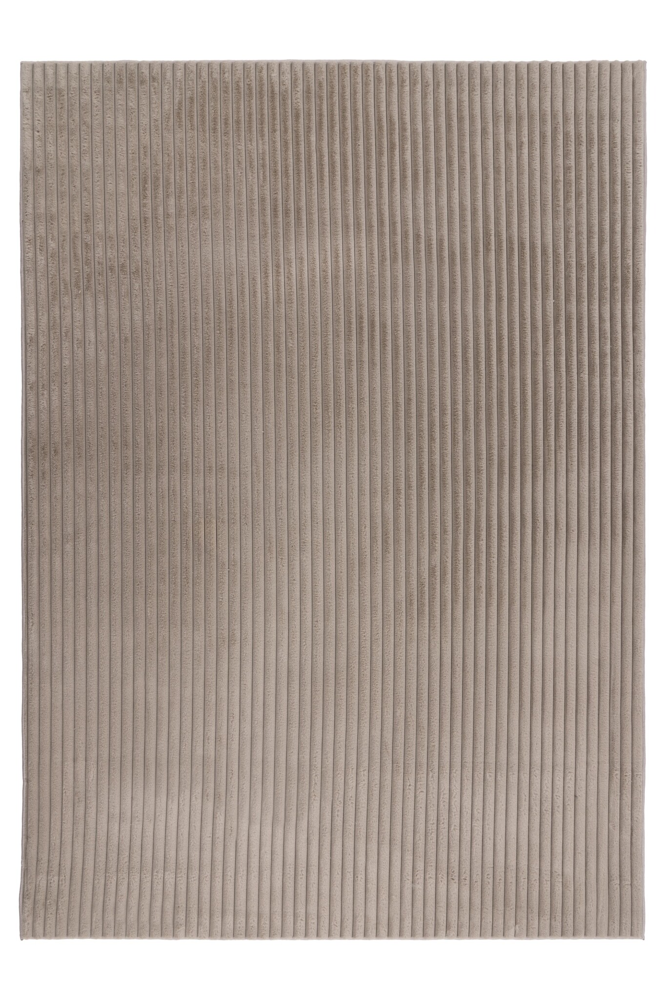 Plush Soft - Fluffy Vloerkleed - 3D Effect, Hoogpolig, 100% Polyester, Super Soft Touch - Taupe