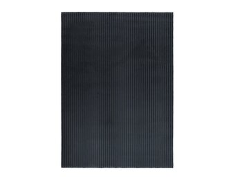 Plush Soft - Fluffy Vloerkleed - 3D Effect, Hoogpolig, 100% Polyester, Super Soft Touch - Antraciet