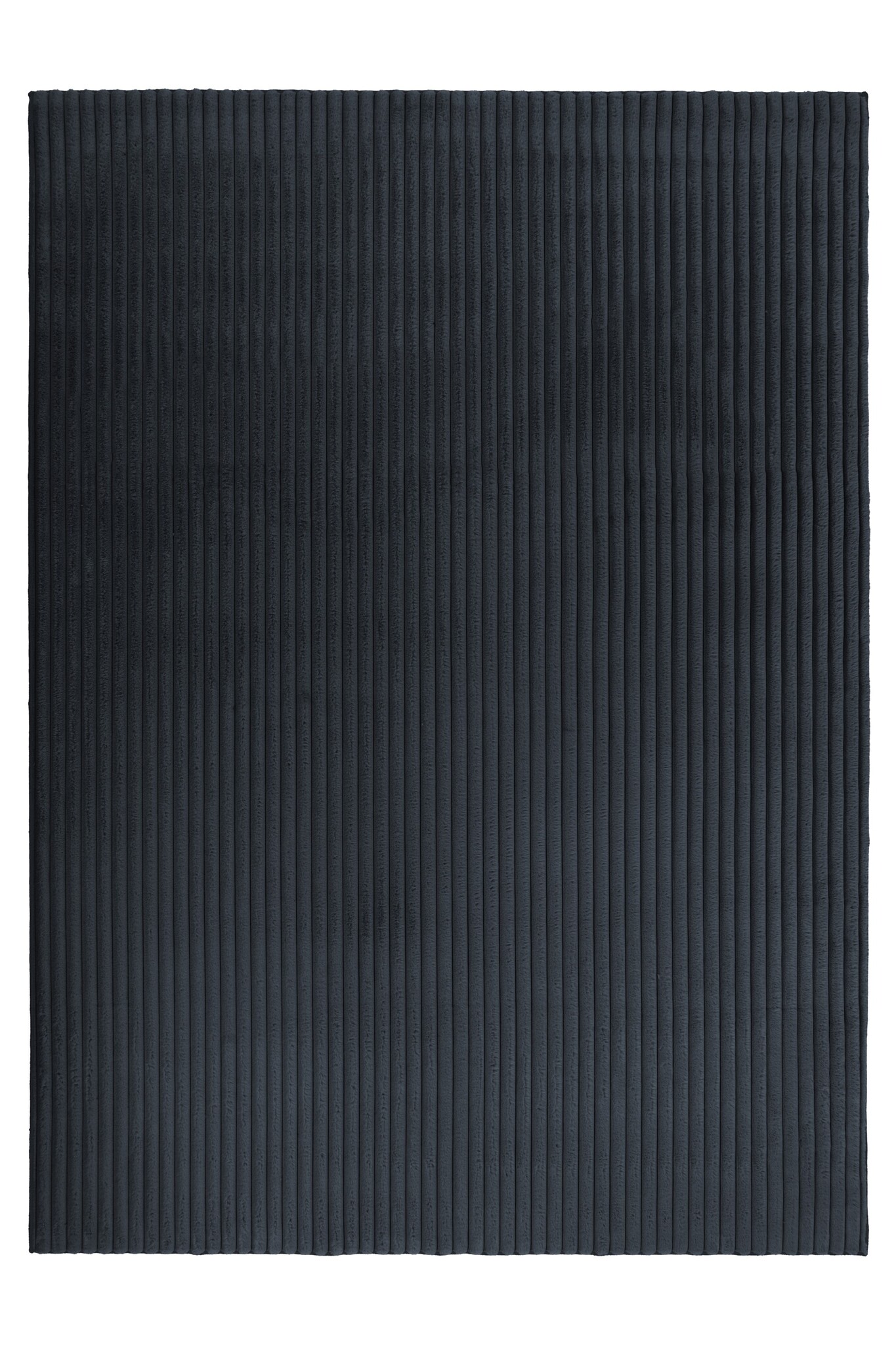 Plush Soft - Fluffy Vloerkleed - 3D Effect, Hoogpolig, 100% Polyester, Super Soft Touch - Antraciet