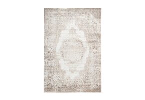 Paris Antik - Designer Vloerkleed - Laagpolig, Luxe 3D Effect, Velours, Polyester - Taupe Beige