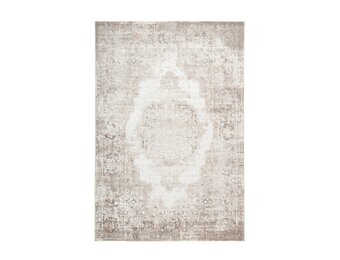 Paris Antik - Designer Vloerkleed - Laagpolig, Luxe 3D Effect, Velours, Polyester - Taupe Beige
