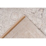 Paris Antik Laagpolig Velvet Vloerkleed Taupe/Beige